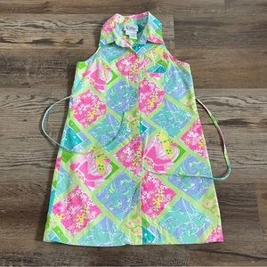 Lilly Pulitzer girls button dress 7